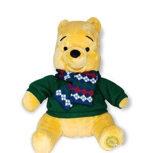 Disney Winnie The Pooh Christmas Plush Doll